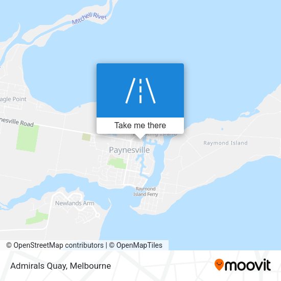 Admirals Quay map