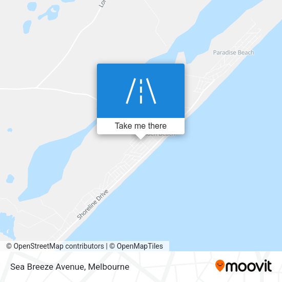 Sea Breeze Avenue map