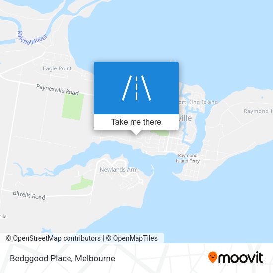 Bedggood Place map