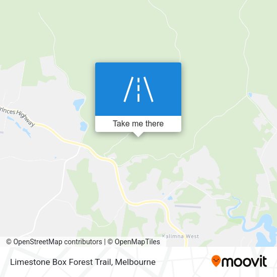 Limestone Box Forest Trail map