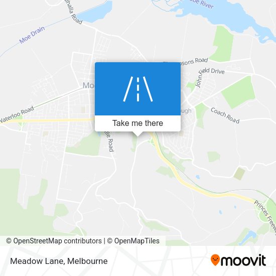 Meadow Lane map