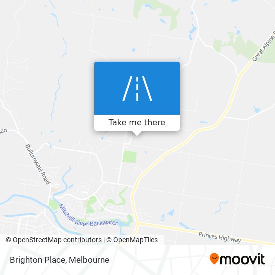 Brighton Place map