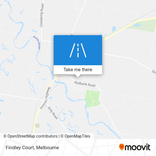 Findley Court map