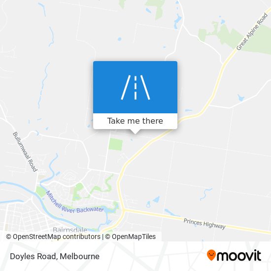 Doyles Road map