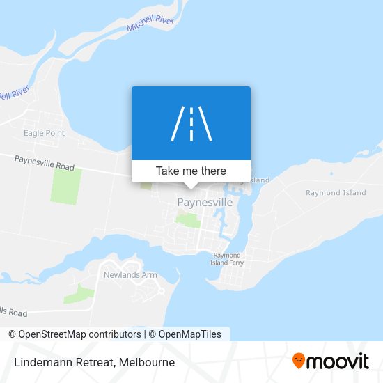 Lindemann Retreat map