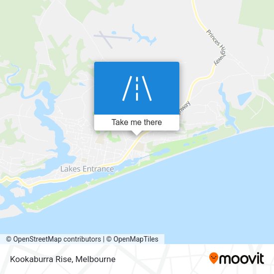 Kookaburra Rise map