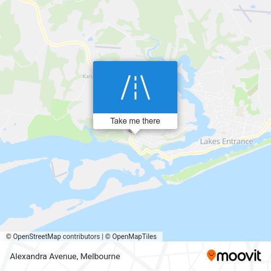 Alexandra Avenue map