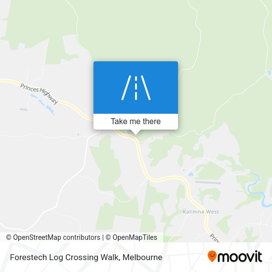 Forestech Log Crossing Walk map