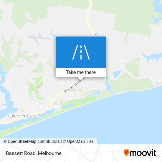 Bassett Road map