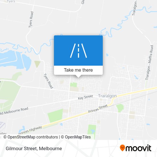 Gilmour Street map