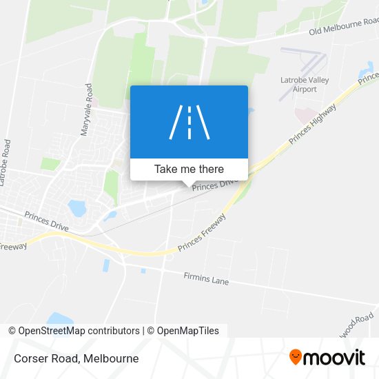 Corser Road map