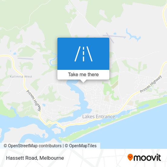 Hassett Road map