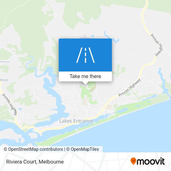 Riviera Court map