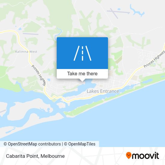 Cabarita Point map