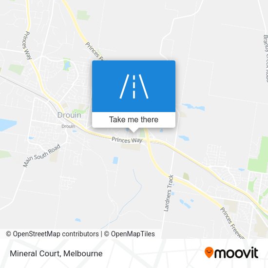 Mineral Court map