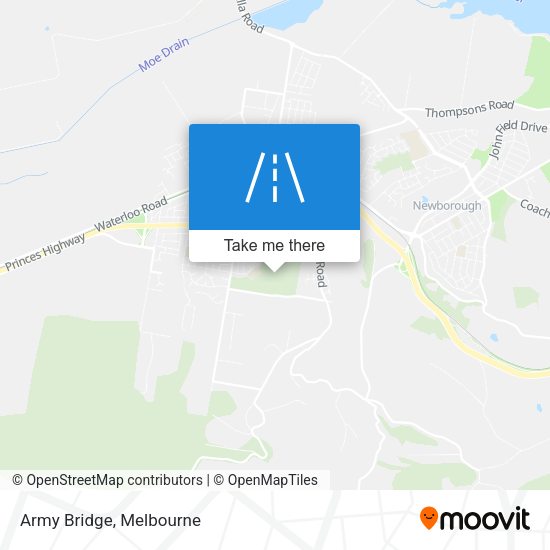 Army Bridge map
