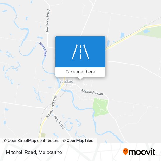 Mitchell Road map
