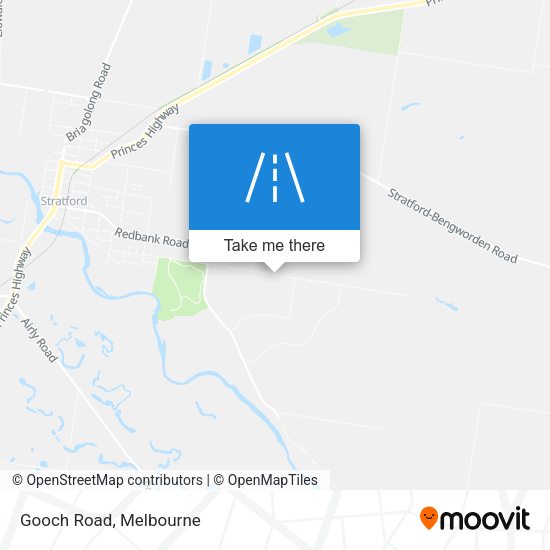 Gooch Road map