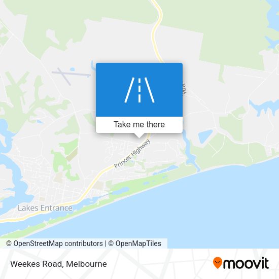 Weekes Road map