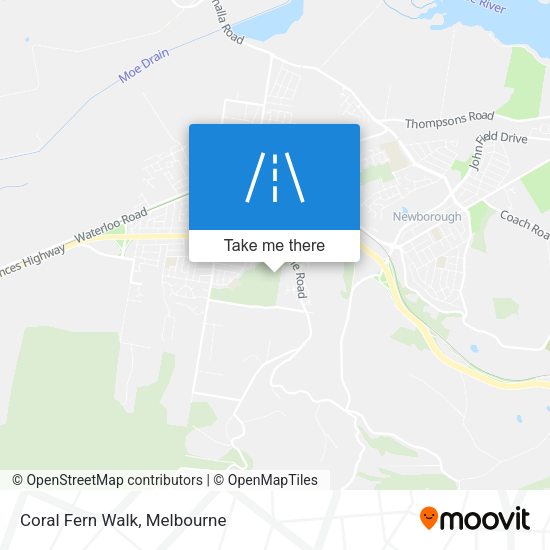 Coral Fern Walk map