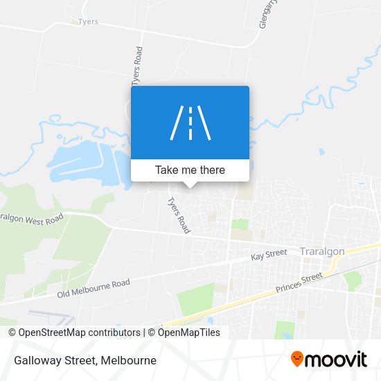 Galloway Street map