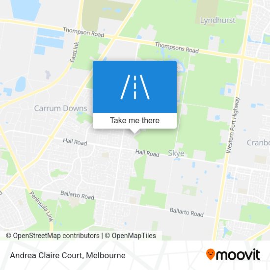 Andrea Claire Court map