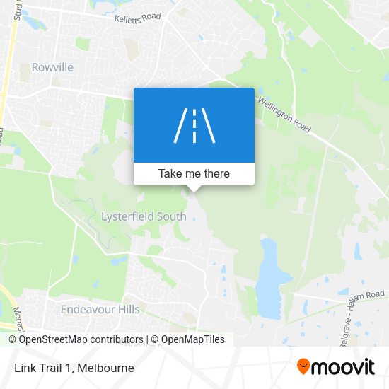Link Trail 1 map