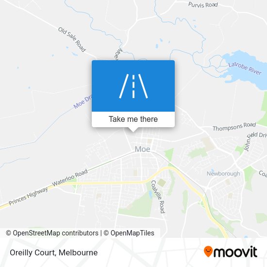 Oreilly Court map