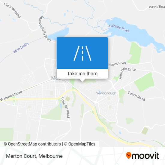 Merton Court map