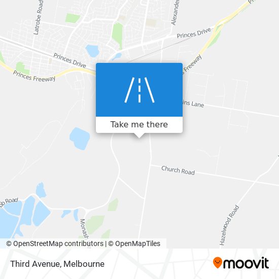 Third Avenue map