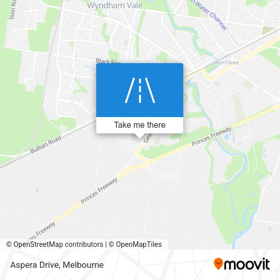 Aspera Drive map