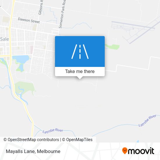 Mayalls Lane map