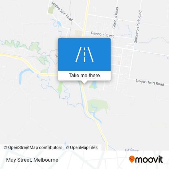 May Street map