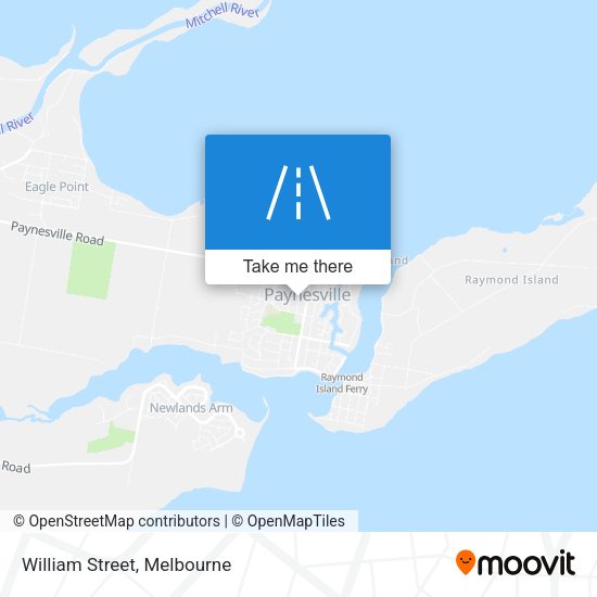William Street map