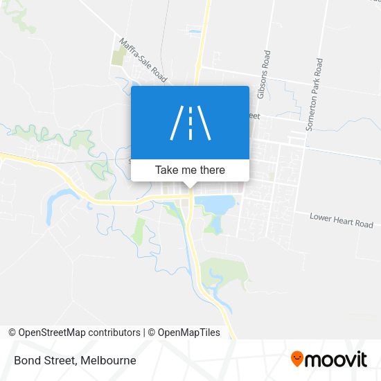 Bond Street map