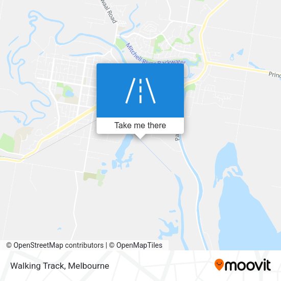 Walking Track map