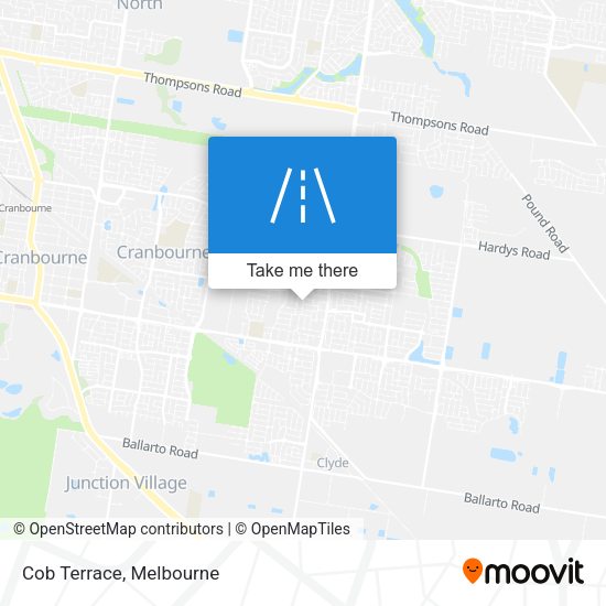 Cob Terrace map