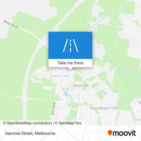 Salvinia Street map