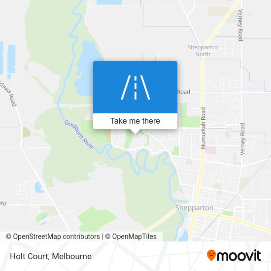 Holt Court map