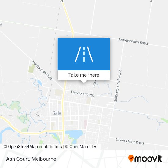 Ash Court map