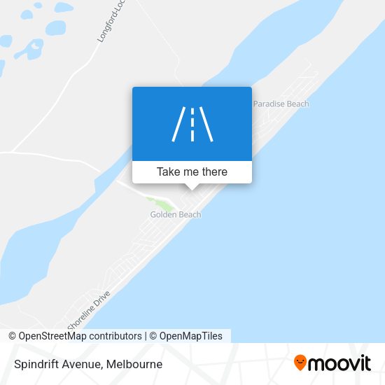 Spindrift Avenue map