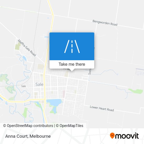 Anna Court map