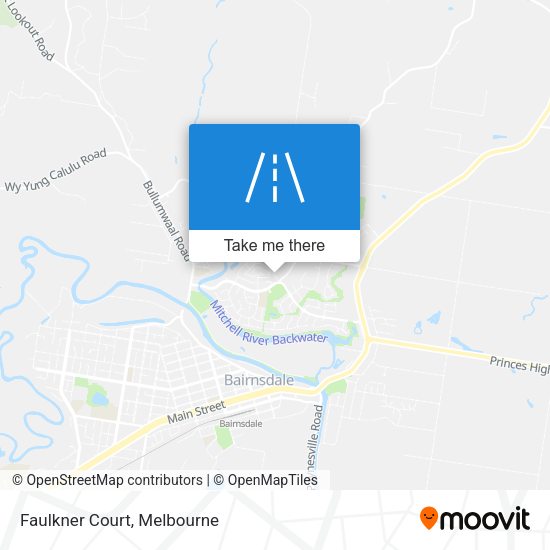 Faulkner Court map