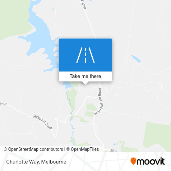 Charlotte Way map