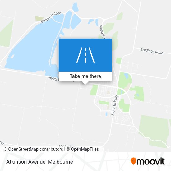Atkinson Avenue map