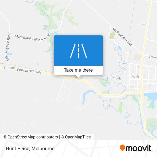 Hunt Place map