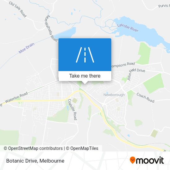 Botanic Drive map