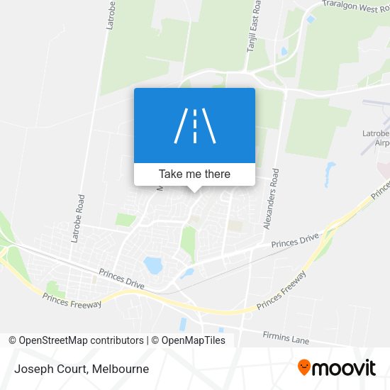 Joseph Court map