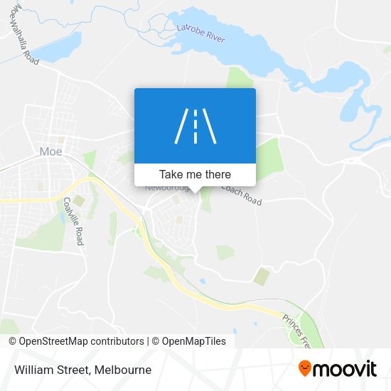 William Street map
