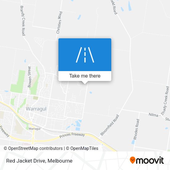 Red Jacket Drive map